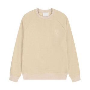 AMI Heart Series Casual Beige Hoodie