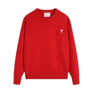AMI Casual Red Sweater