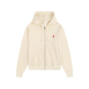 AMI Hooded Casual Beige Sweatshirt