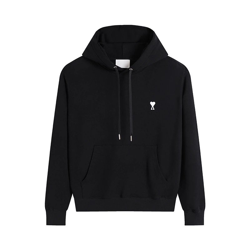 AMI Classic Black Hoodie