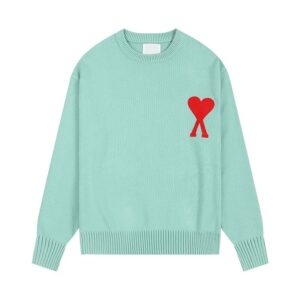 AMI Heart Casual Light Green