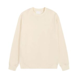 AMI Basic Minimalist Off-White Hoodie