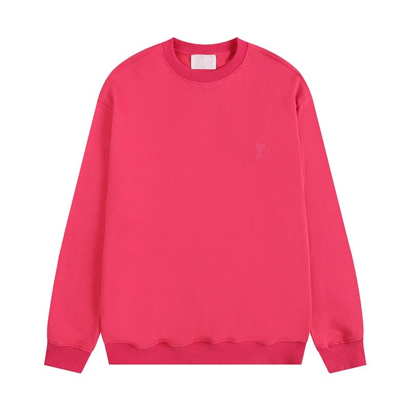 AMI Basic Oversized Red Hoodie