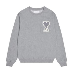 AMI Heart Series Trendy Gray Hoodie
