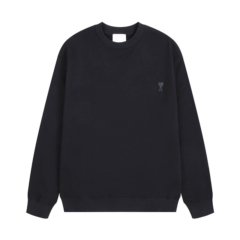 AMI Basic Casual Black Hoodie