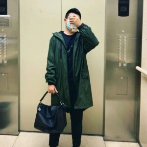 Workwear Green Long Coat
