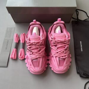 Balenciaga Triple S Pink Dad Shoes