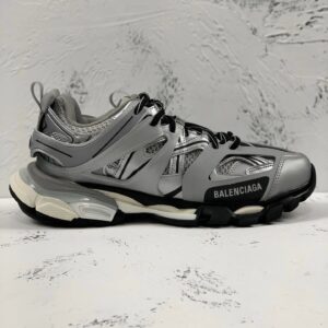 Balenciaga Track Silver Sneakers