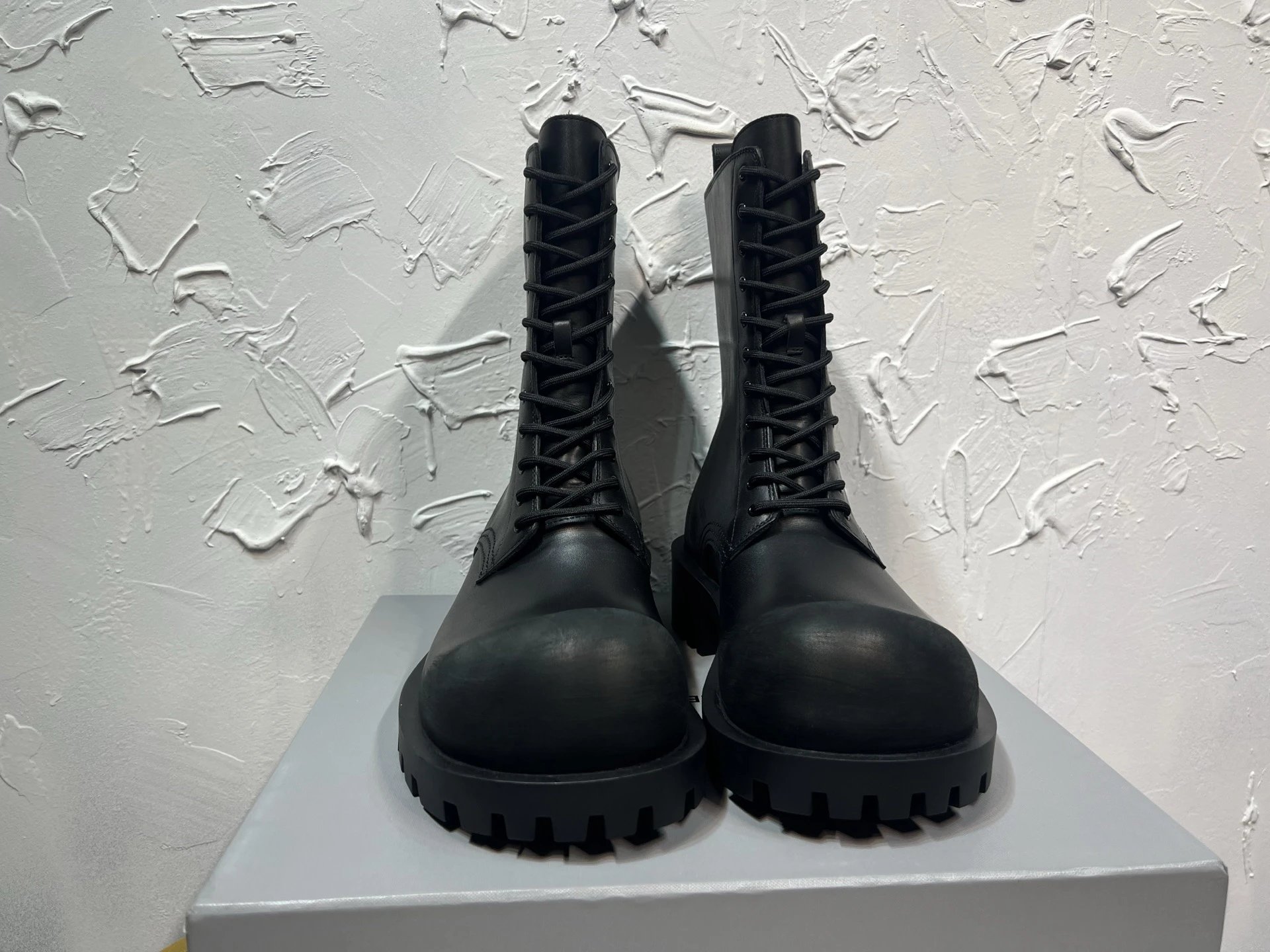 Balenciaga Black Dr. Martens Boots