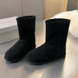 Balenciaga Ankle Boots Casual Black
