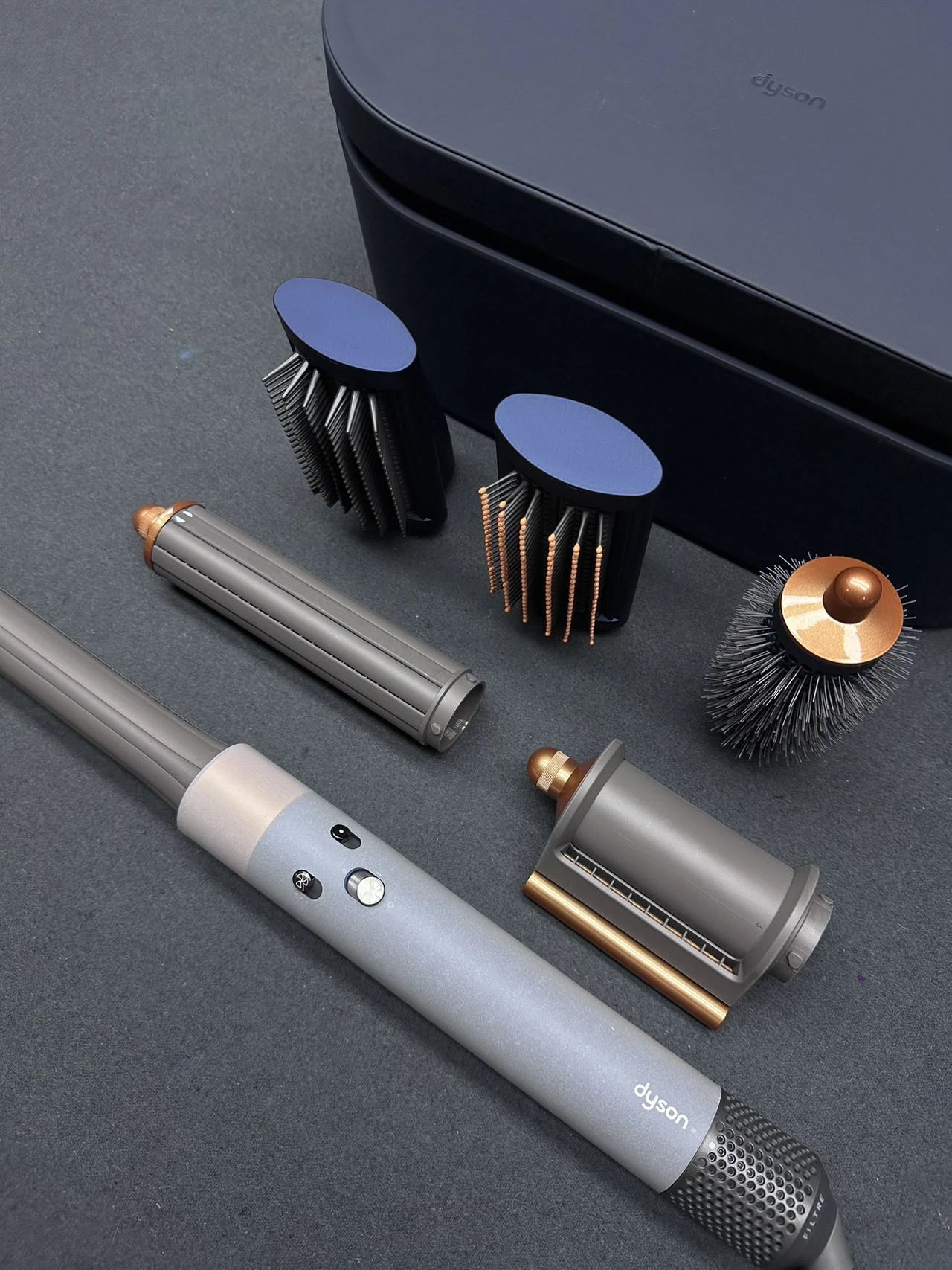 dyson Airwrap Styling Gray Curling Iron