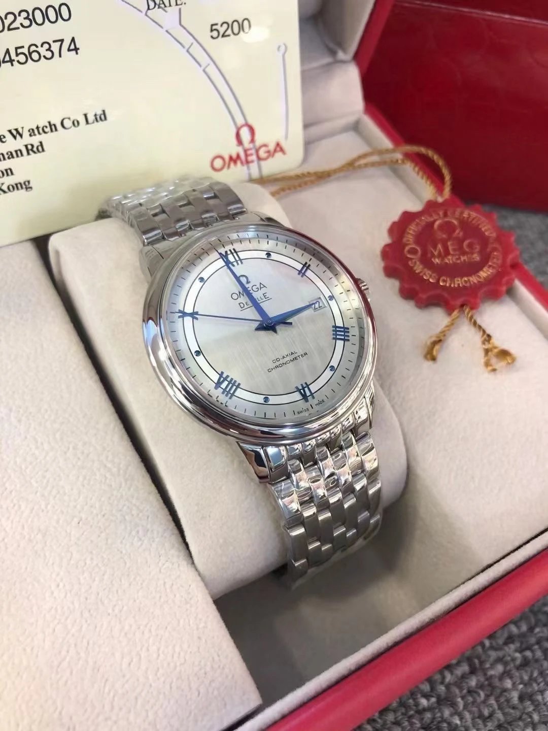 OMEGA De Ville Classic Silver Watch