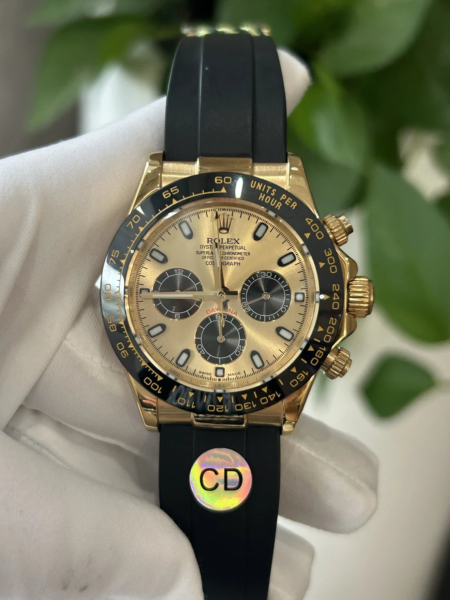 ROLEX Daytona Gold Watch