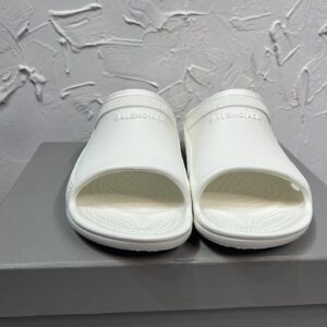 Balenciaga Classic White Slippers