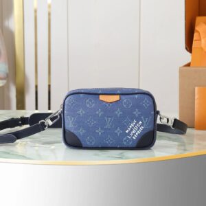 Louis Vuitton Monogram Blue Fashion Bag