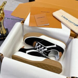 Louis Vuitton Khaki Casual Shoes