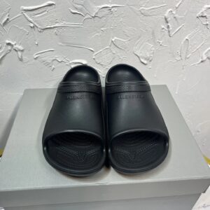 Balenciaga Pool Black Slippers