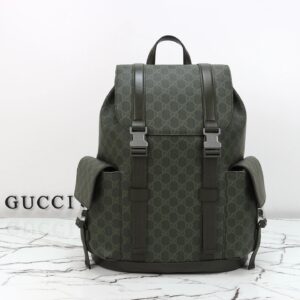 GUCCI Classic Fashion Green Backpack