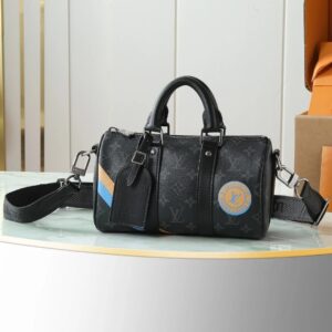 Louis Vuitton Boston Black Tote Bag