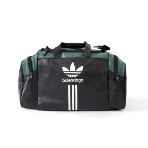 Balenciaga Trefoil Black-Green Sports Bag