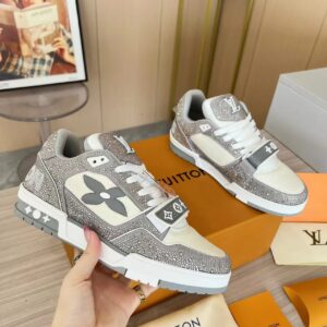 Louis Vuitton Butterfly Series Blue Sneakers