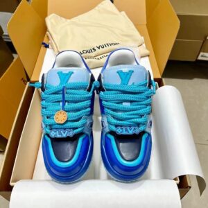 Louis Vuitton Trainer Casual Black & White Skate Sneakers