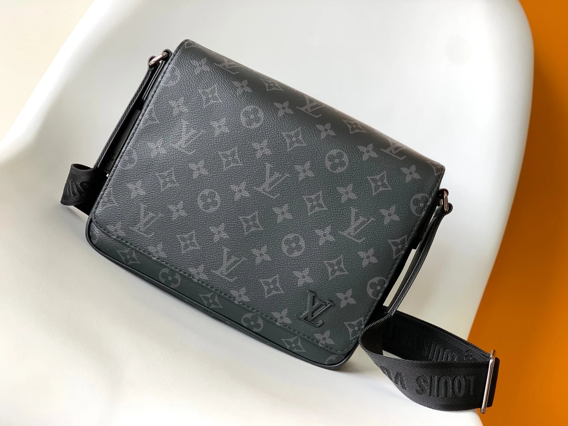 Louis Vuitton Monogram Black Crossbody Bag