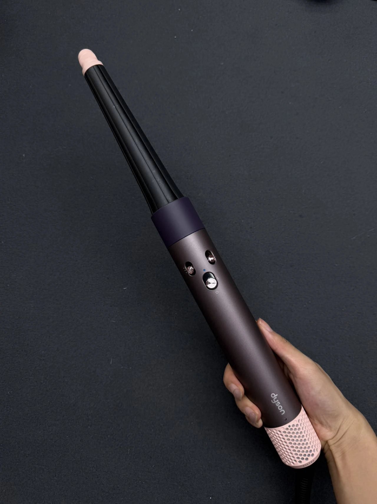 Dyson Brown & Pink Curling Wand