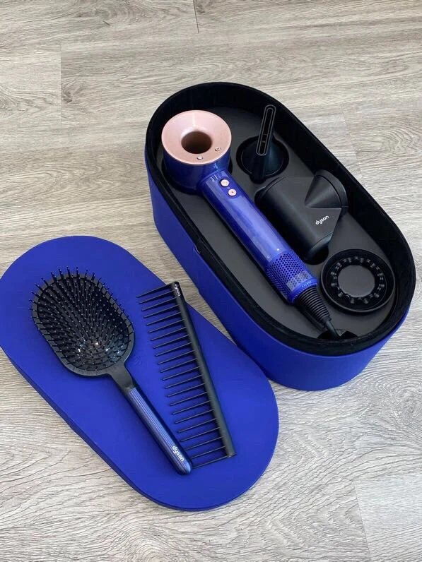 dyson Blue Hair Dryer Set